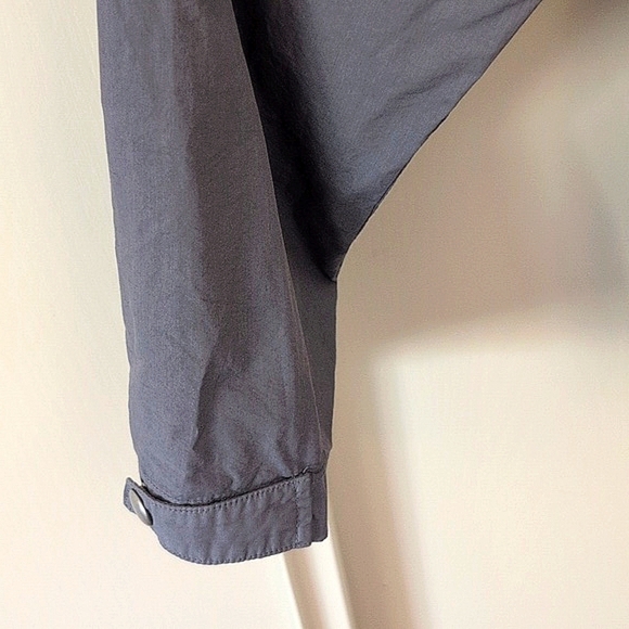 AllSaints Mens Medium Amerson Jacket Windbreaker Gray Lightweight Outdoors - Picture 4 of 8